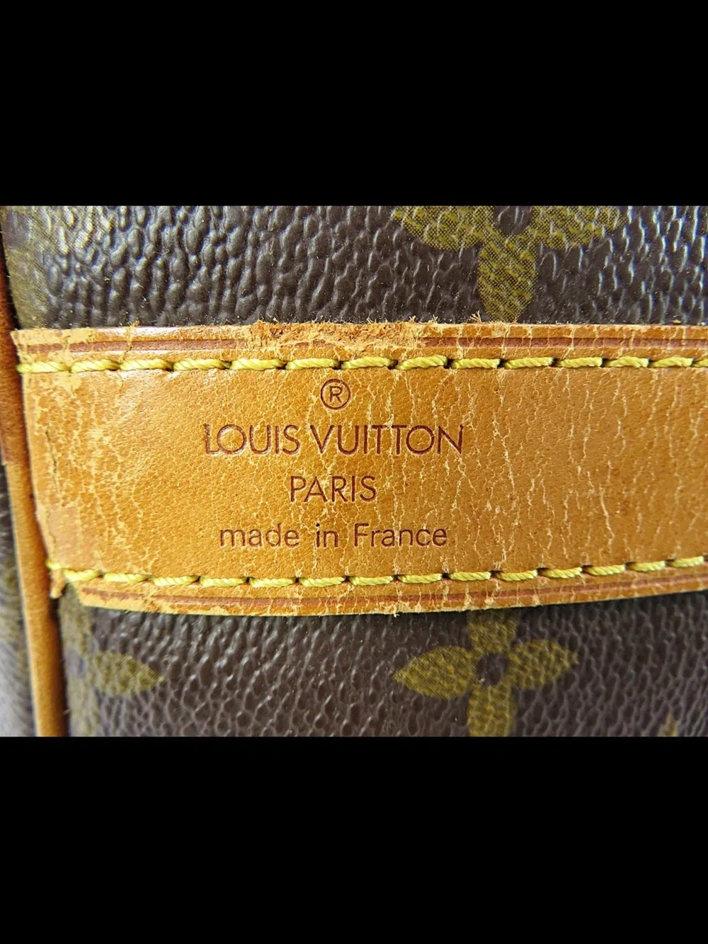 Louis Vuitton Monogram Canvas Travel Duffel in Brown and Tan